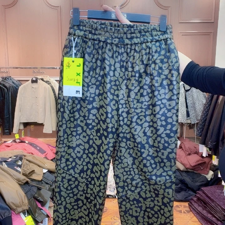 100……110斤皮长裤