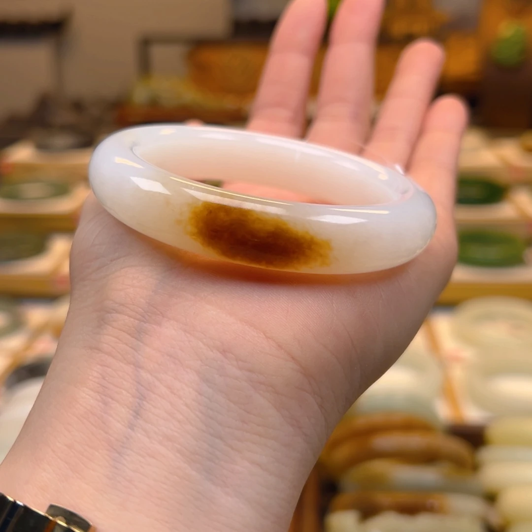 和田玉手链未镶嵌7