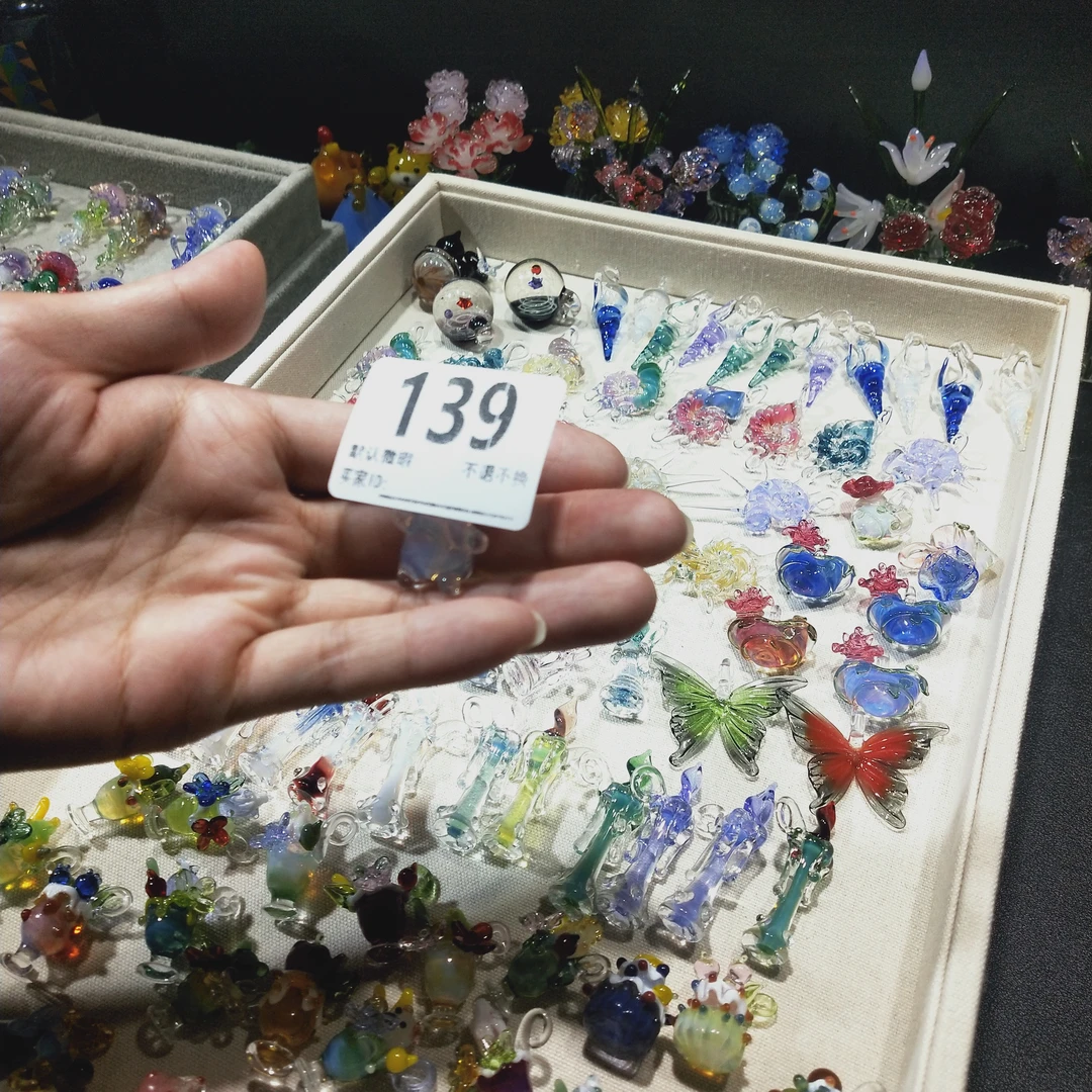 纯手工琉璃挂坠琉璃挂坠