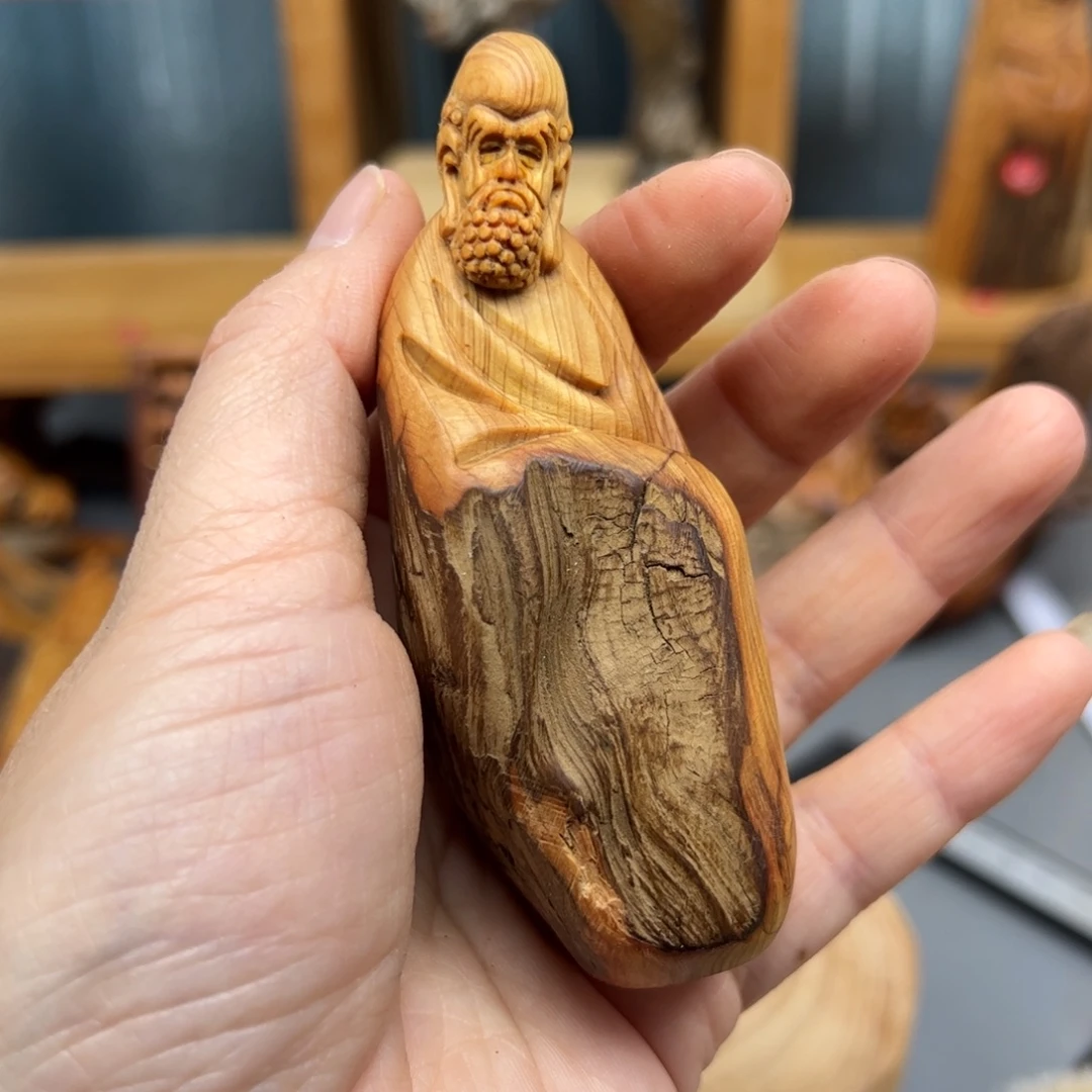 柏木崖柏木摆件手把件，81