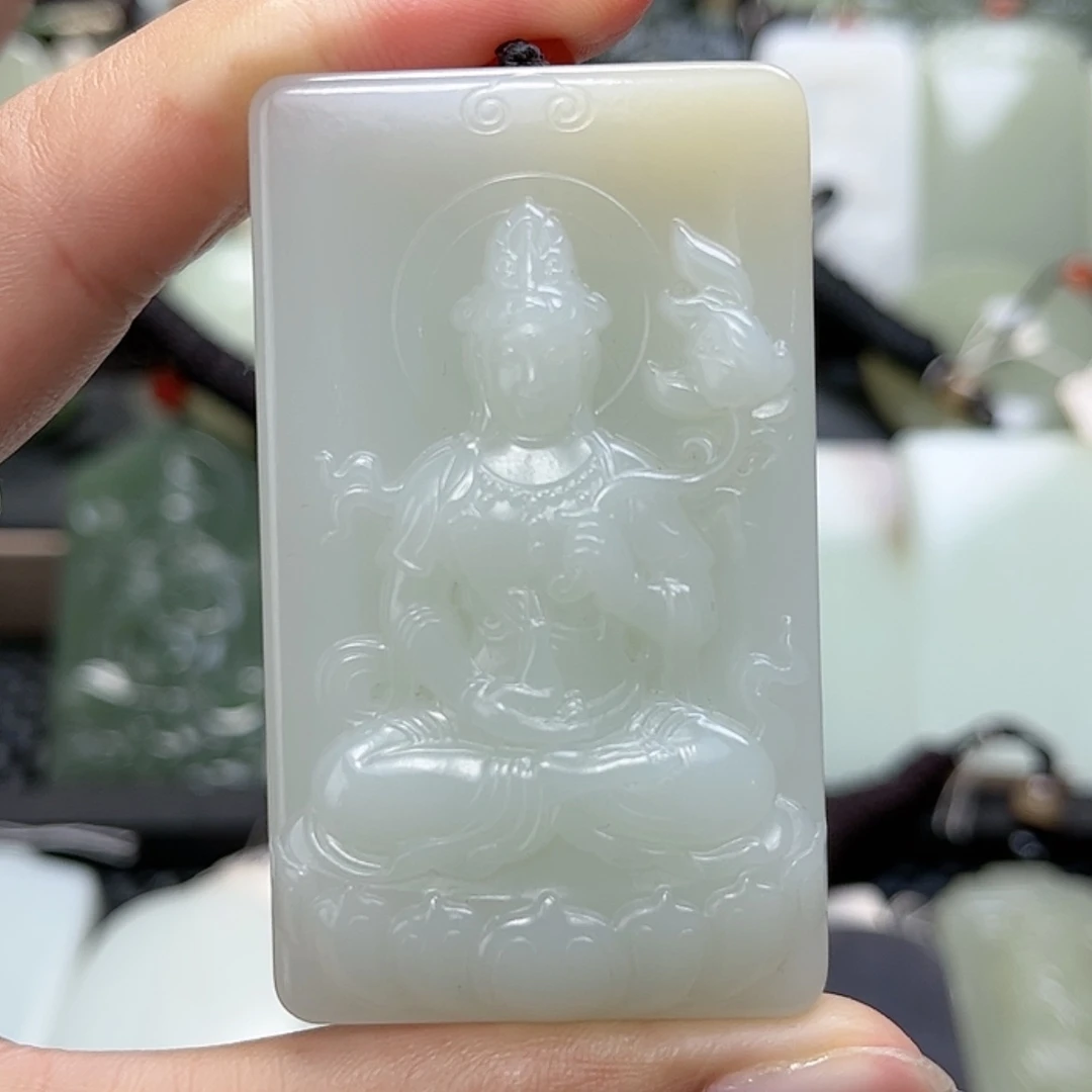 【闪购商品】颈饰未镶嵌和田玉河****)