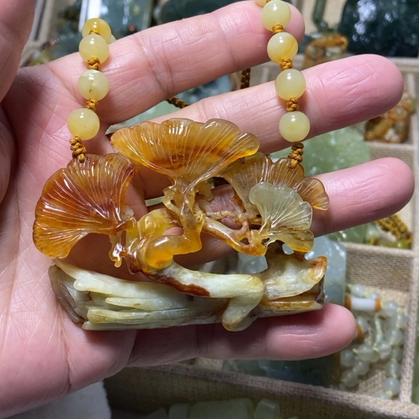 【闪购商品】未镶嵌蛇纹石玉颈饰