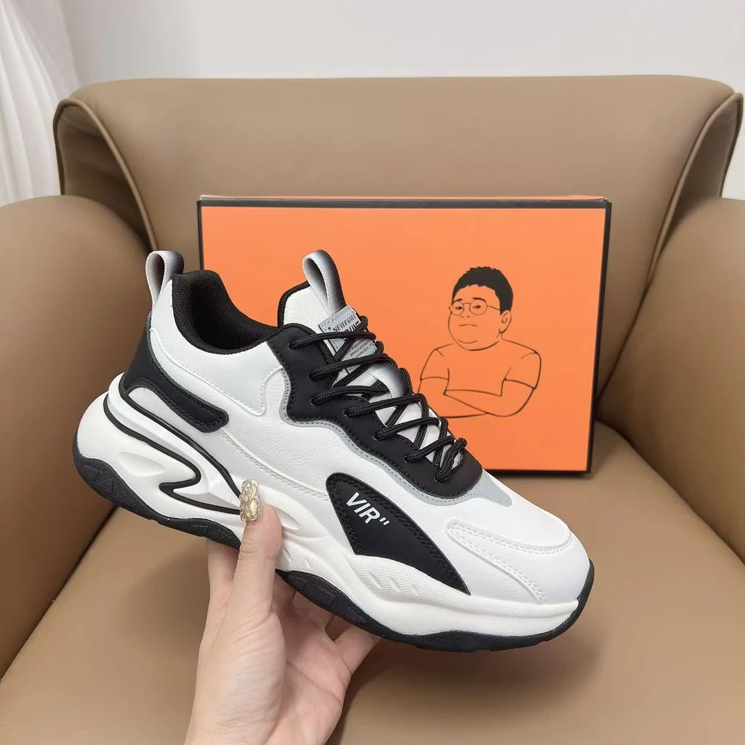 【清仓福袋】刘胖胖#966#男士轻便舒适运动鞋-标准码脚宽脚胖拍大