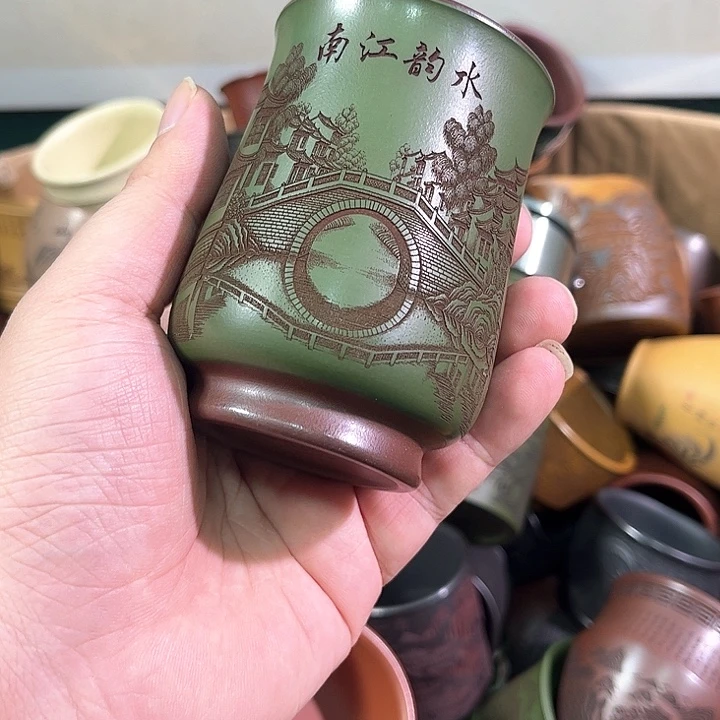 茶杯紫砂全手工紫砂主人杯