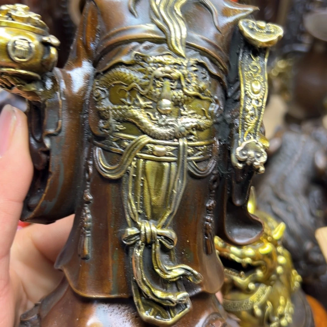 铜摆件欢迎欢迎你