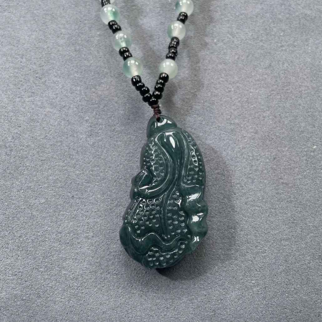 翡翠A货蓝水满绿大白菜高46宽24厚12【超哥宠粉】