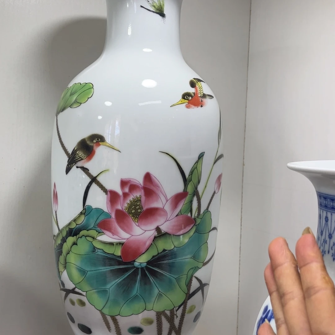 景德镇陶瓷花瓶摆件