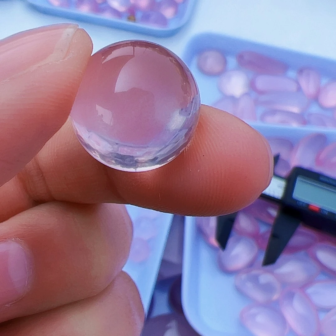 水晶粉水晶未镶嵌E****n