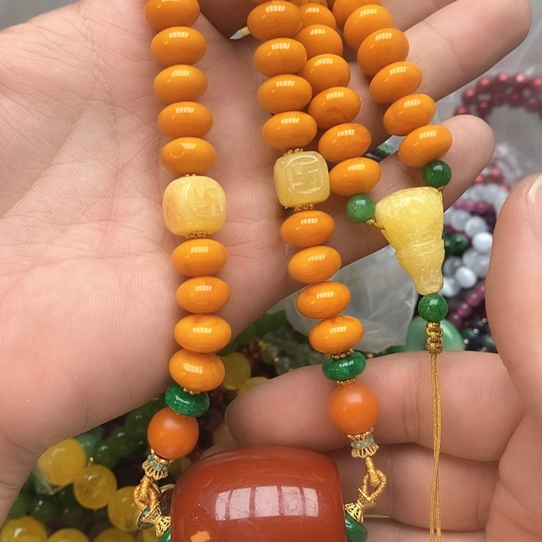 翡翠未镶嵌颈饰888