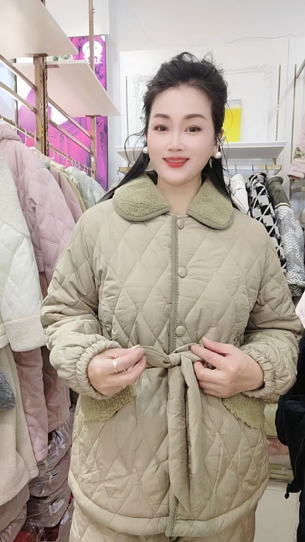 收腰款可外穿家居服轻薄不臃肿