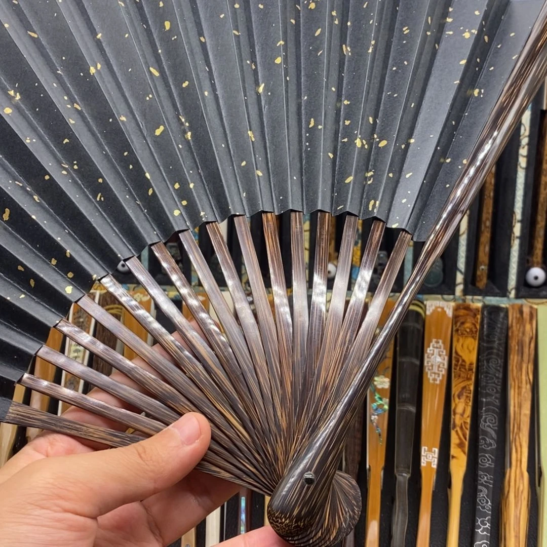 扇子《棕竹大茄头》