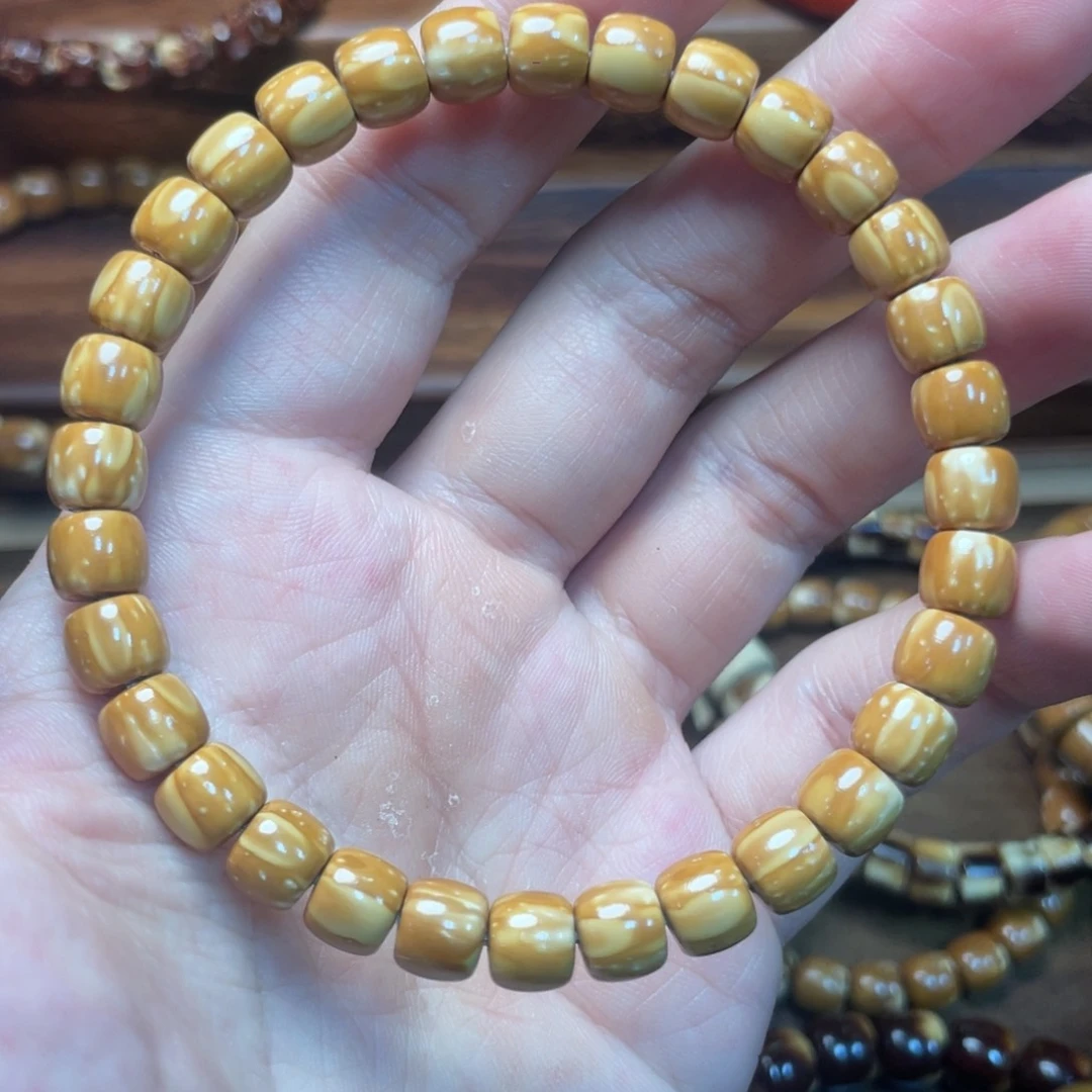 紫金鼠吊坠实心紫金鼠手串7.7水波纹