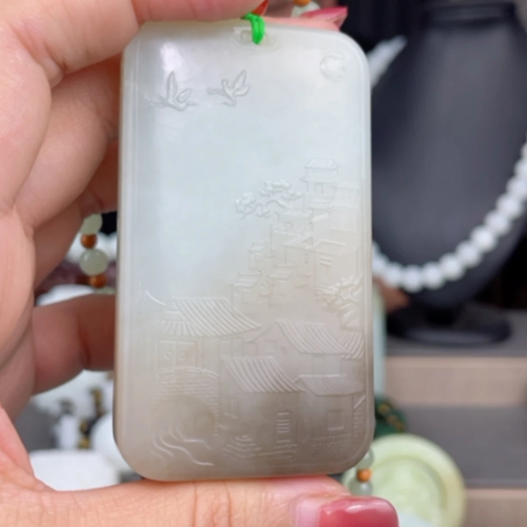 【闪购商品】颈饰未镶嵌和田玉