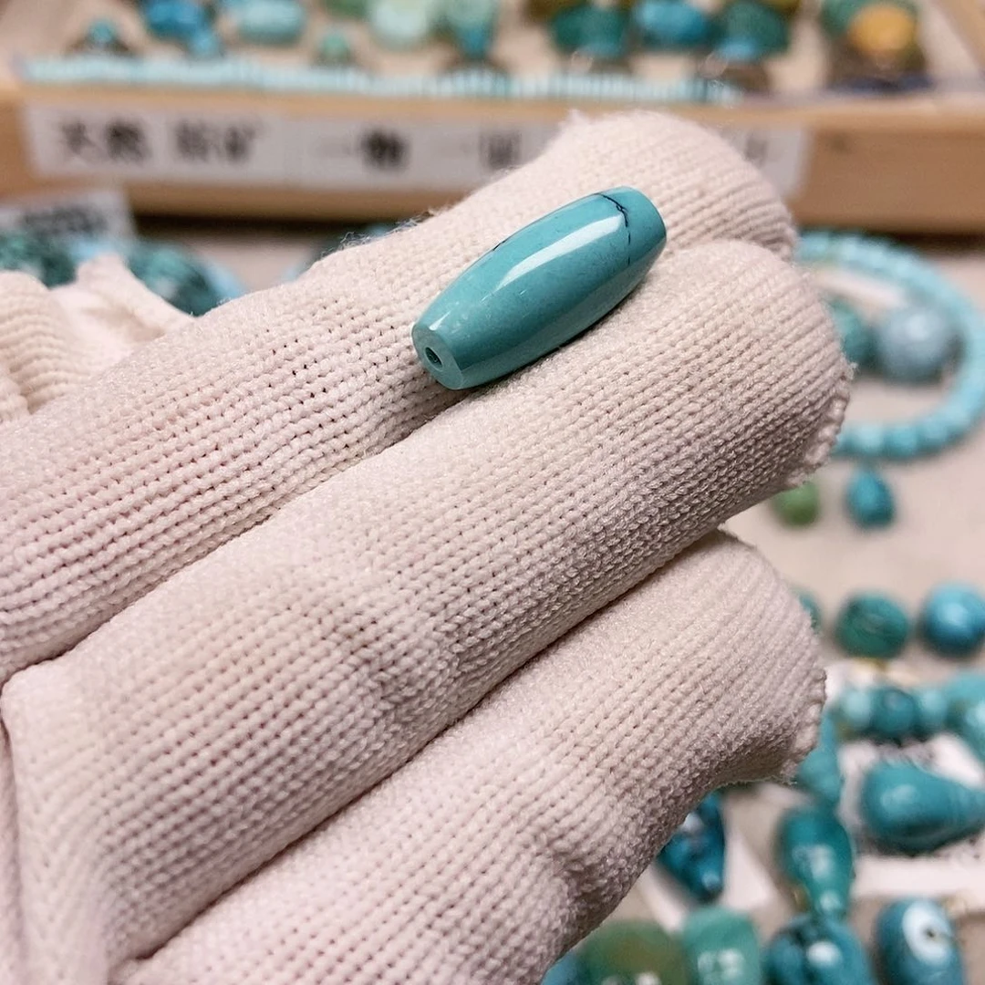 未镶嵌绿松石珠宝半成品