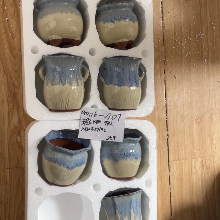 粗陶多肉花盆微瑕407