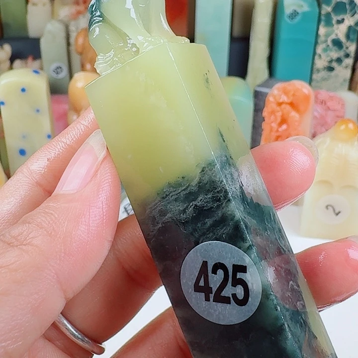 寿山石印石印石章料……小丝
