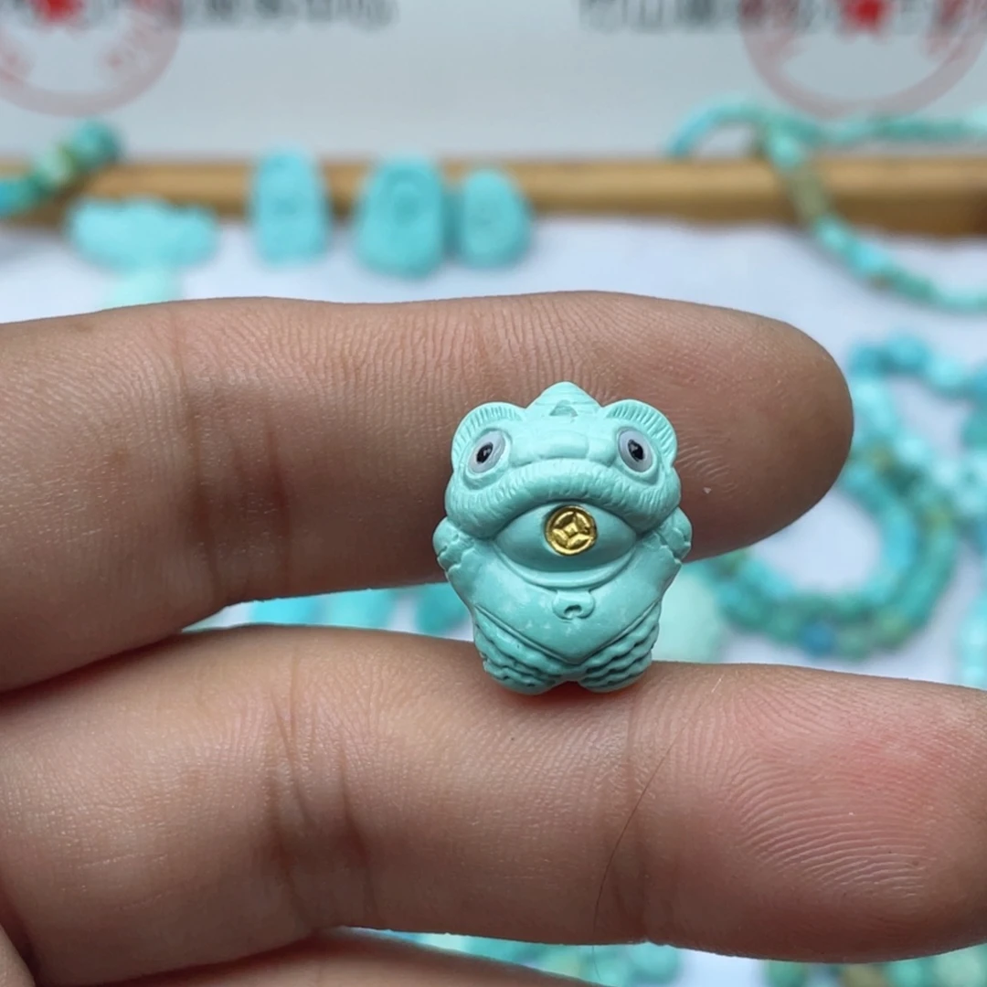 绿松石未镶嵌颈饰106