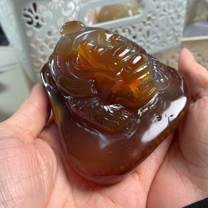 玛瑙/玉髓未镶嵌吊坠(不含链)