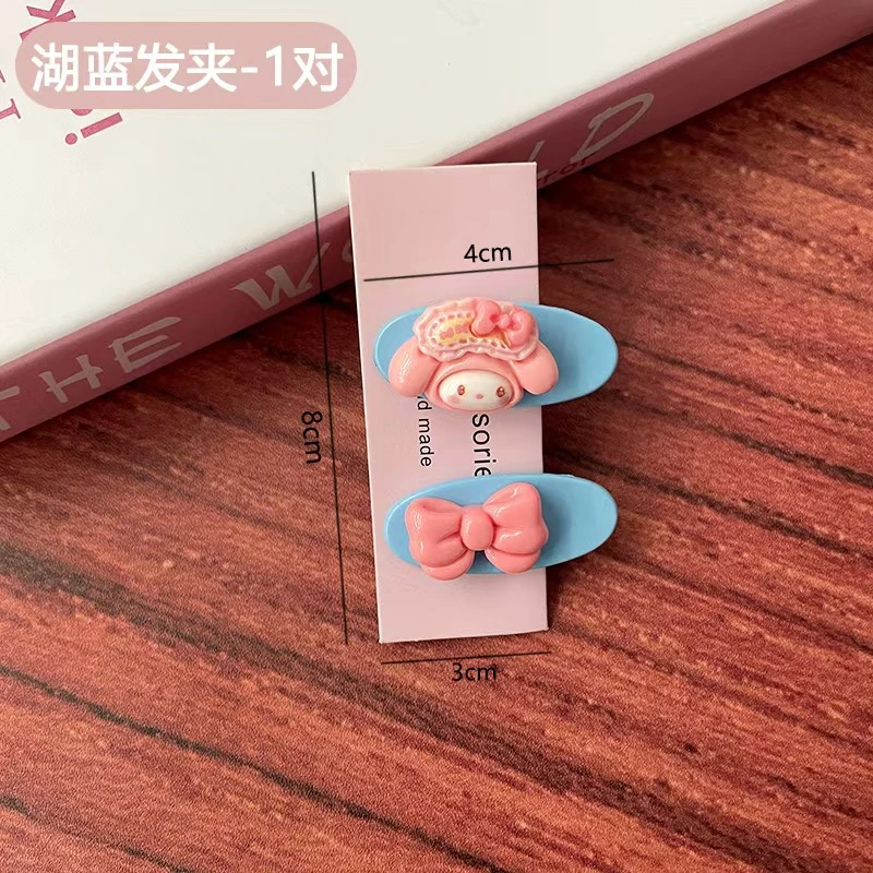 卡通风边夹女卡通波西米亚风发夹头饰彩色网红饰品