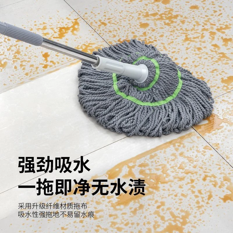 免手洗自拧水拖把旋转拖把老式家用新款一拖净懒人水拖地拖墩布头