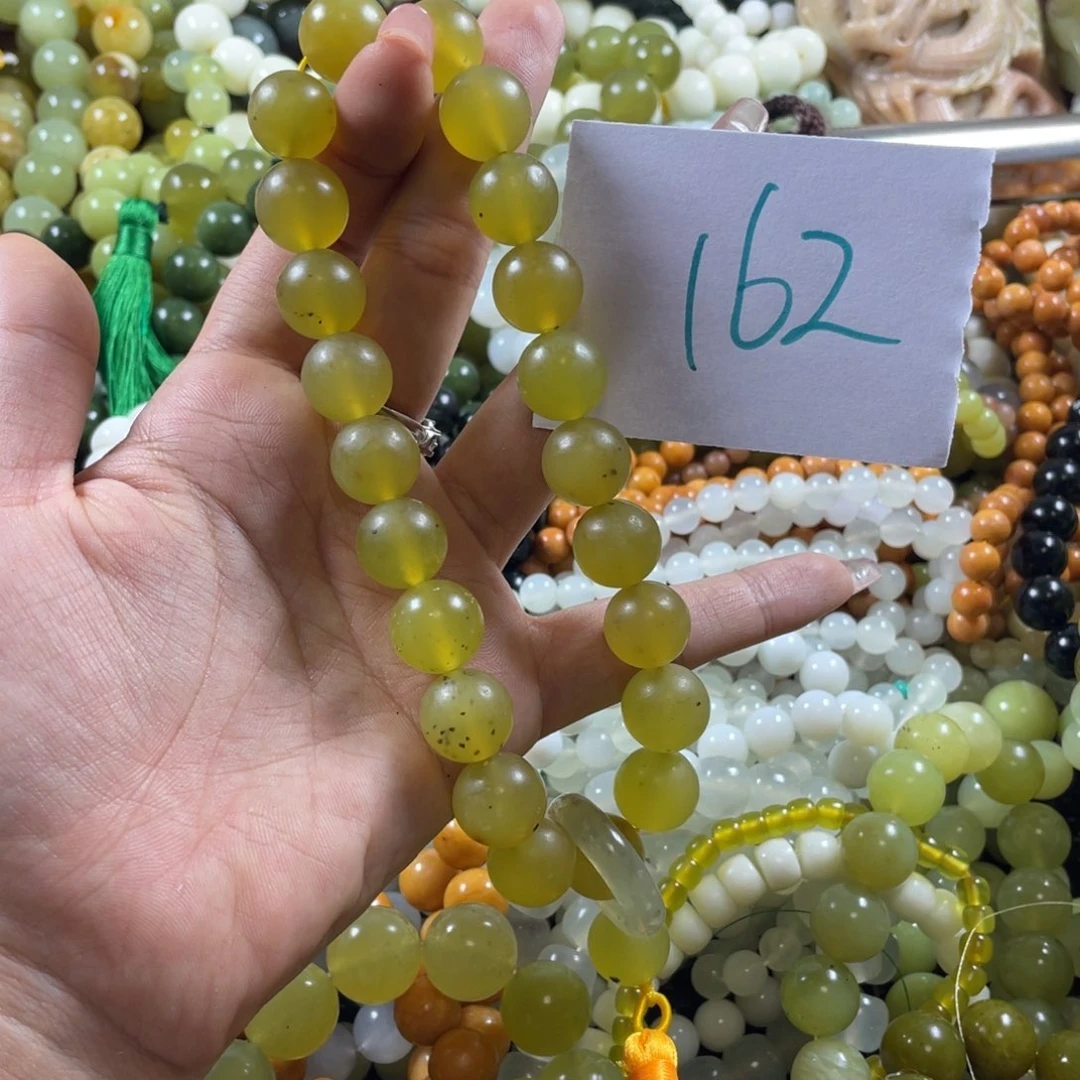 蛇纹石玉未镶嵌手串