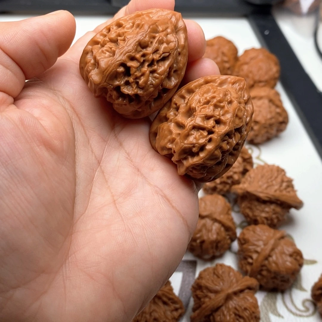 文玩核桃把件平谷火苗