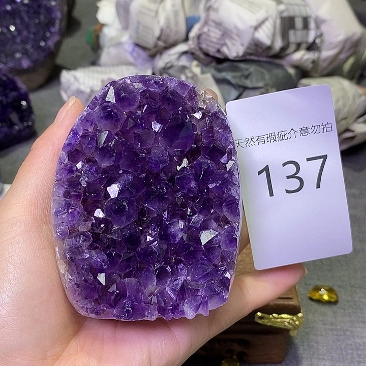 未镶嵌珠宝半成品紫晶