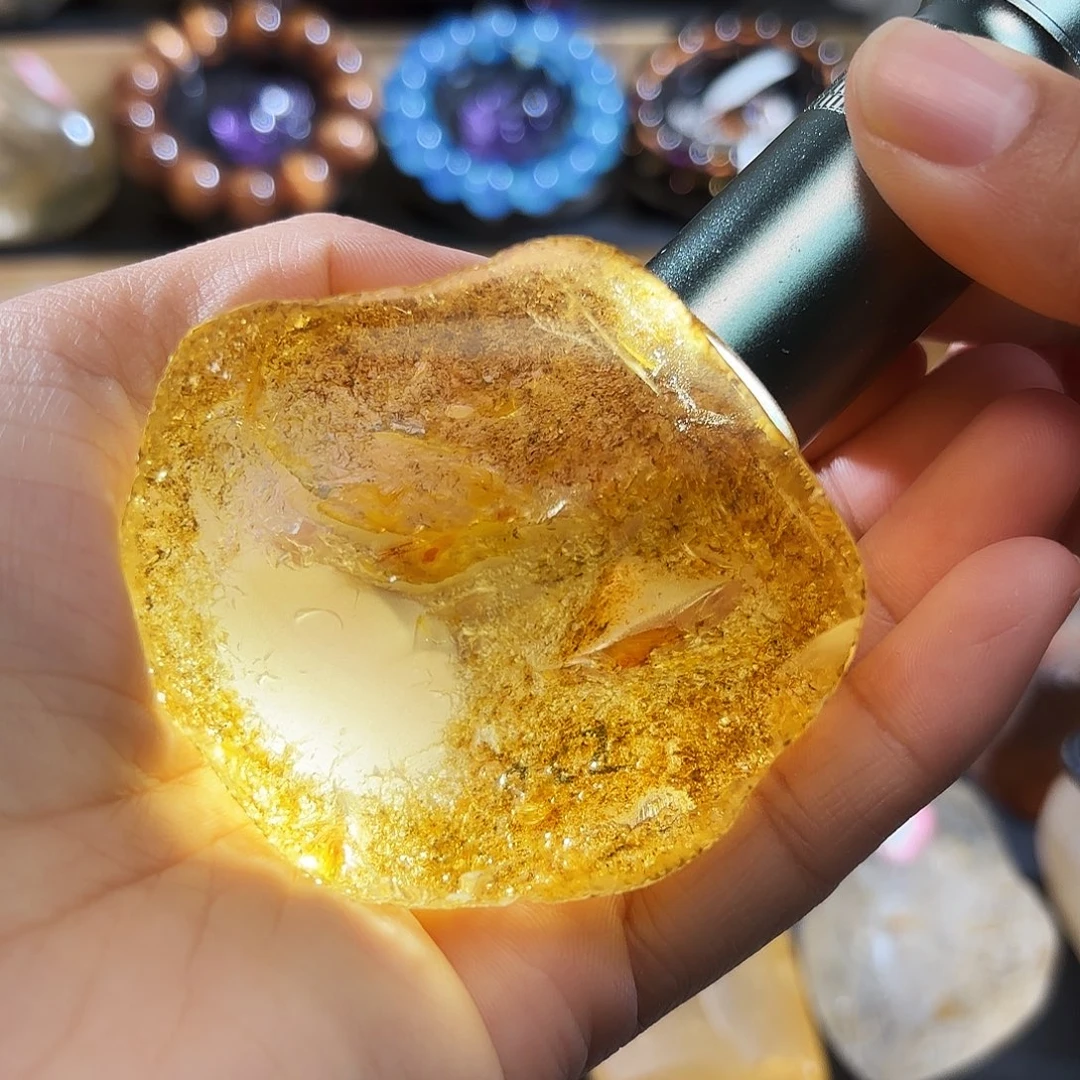 未镶嵌水晶手链天然