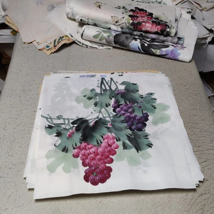柠***萌国画国画花鸟花鸟国画