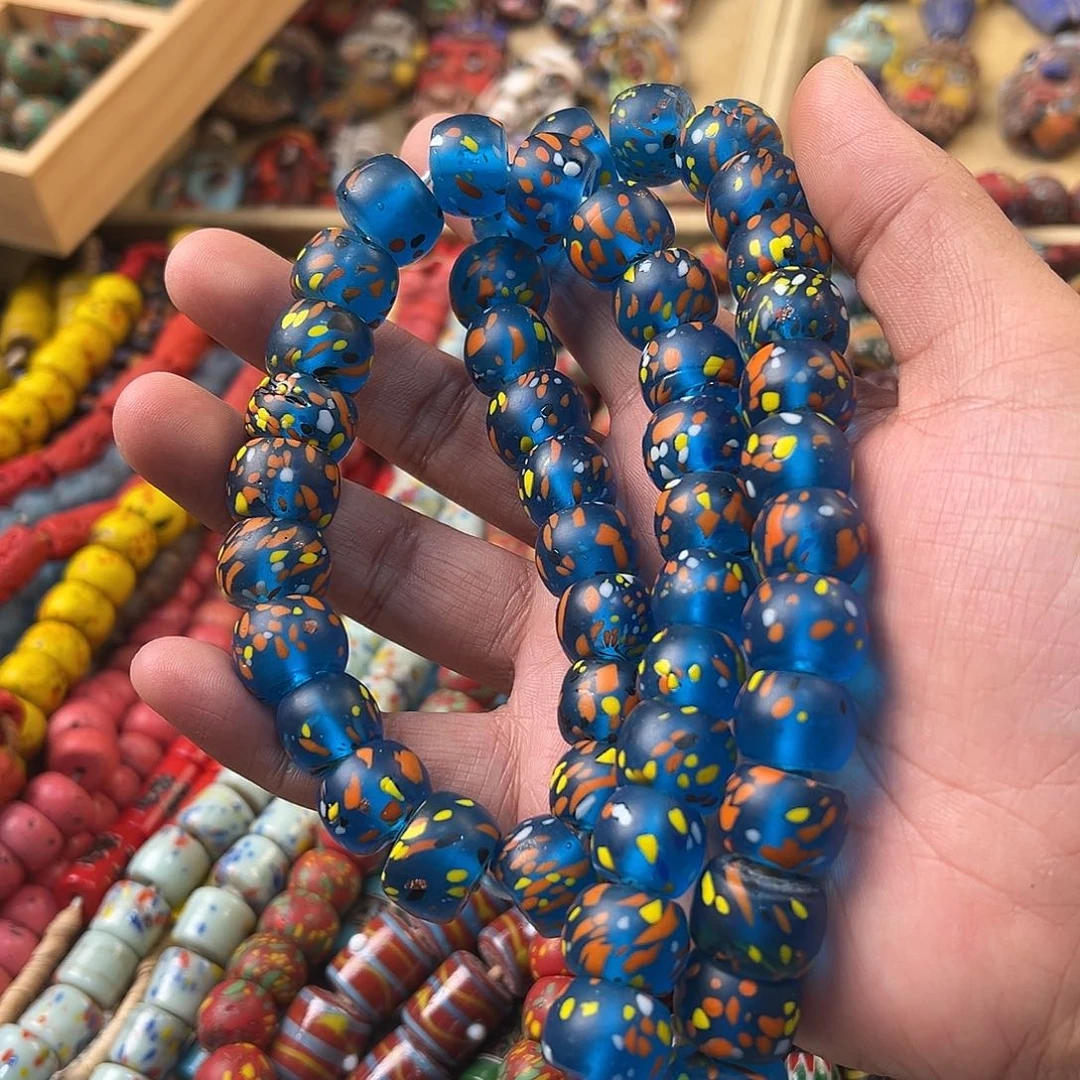 琉璃非金属蓝色点彩