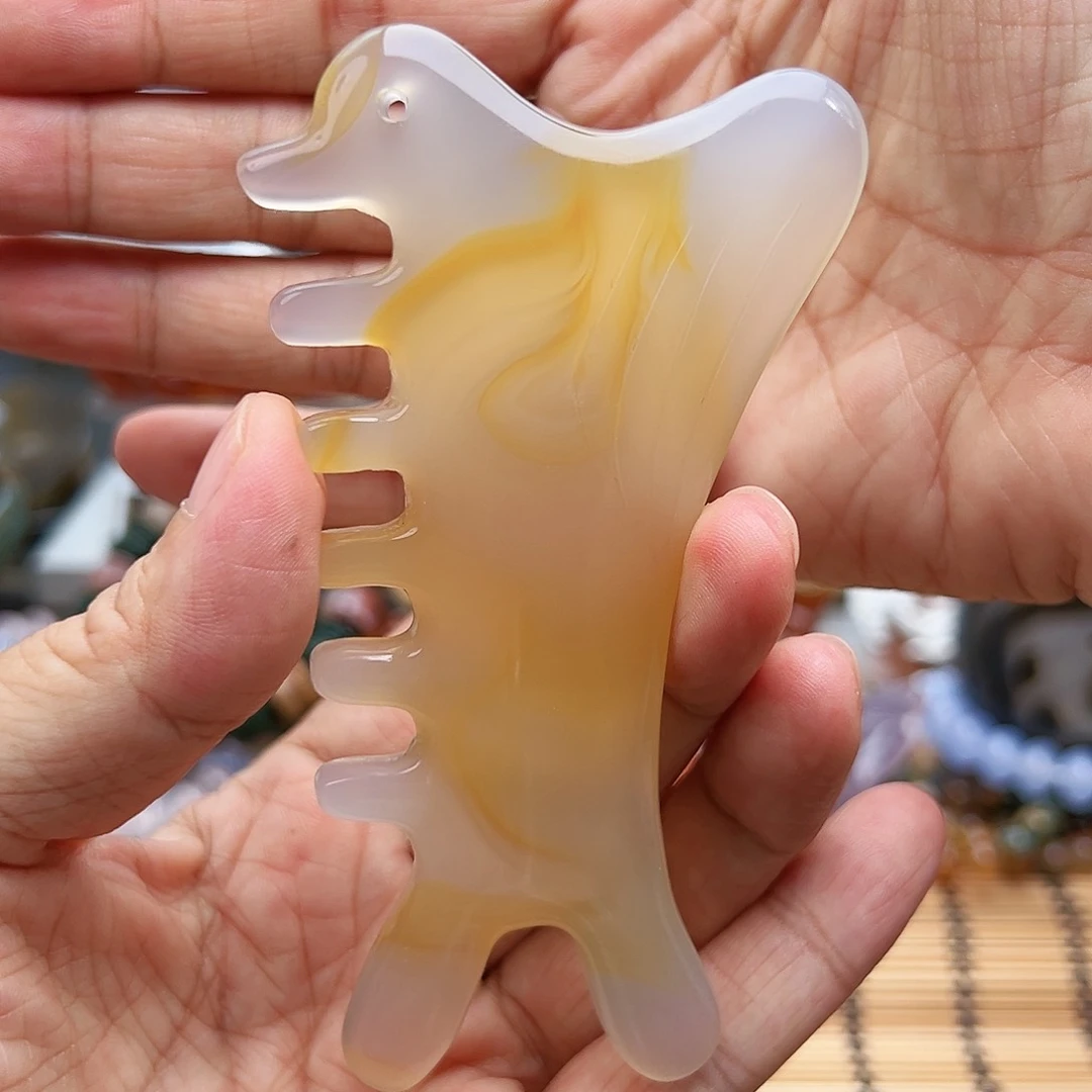未镶嵌玛瑙/玉髓珠宝半成品