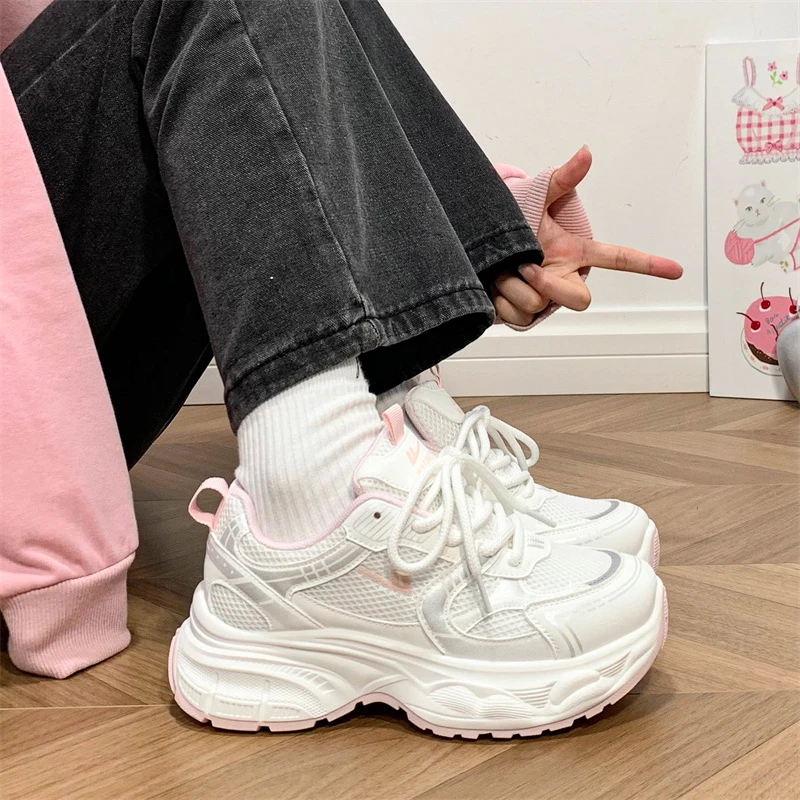 回力超火老爹鞋ins潮百搭鞋子女款2025秋季新款透气运动休闲鞋女