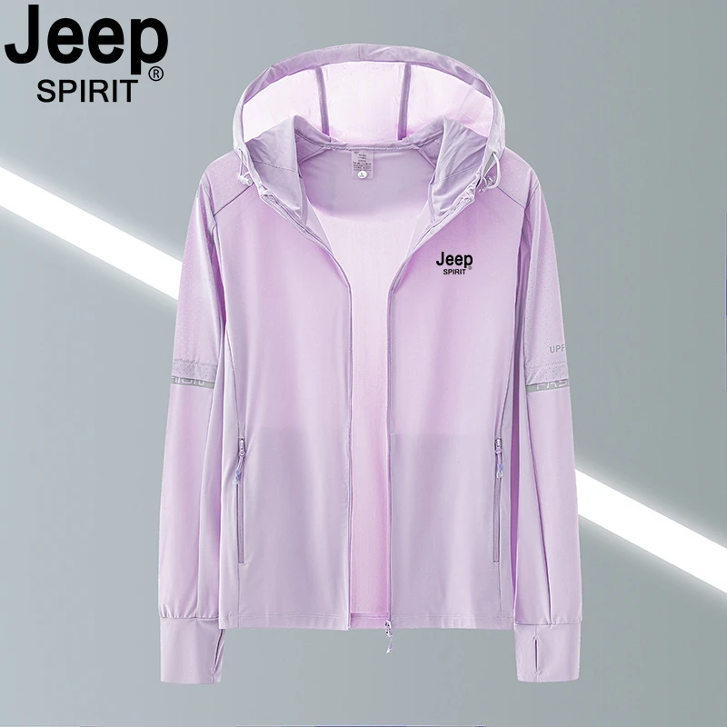 JEEP SPIRIT吉普2025新款户外防晒衣男透气防紫外线夏季皮肤衣女