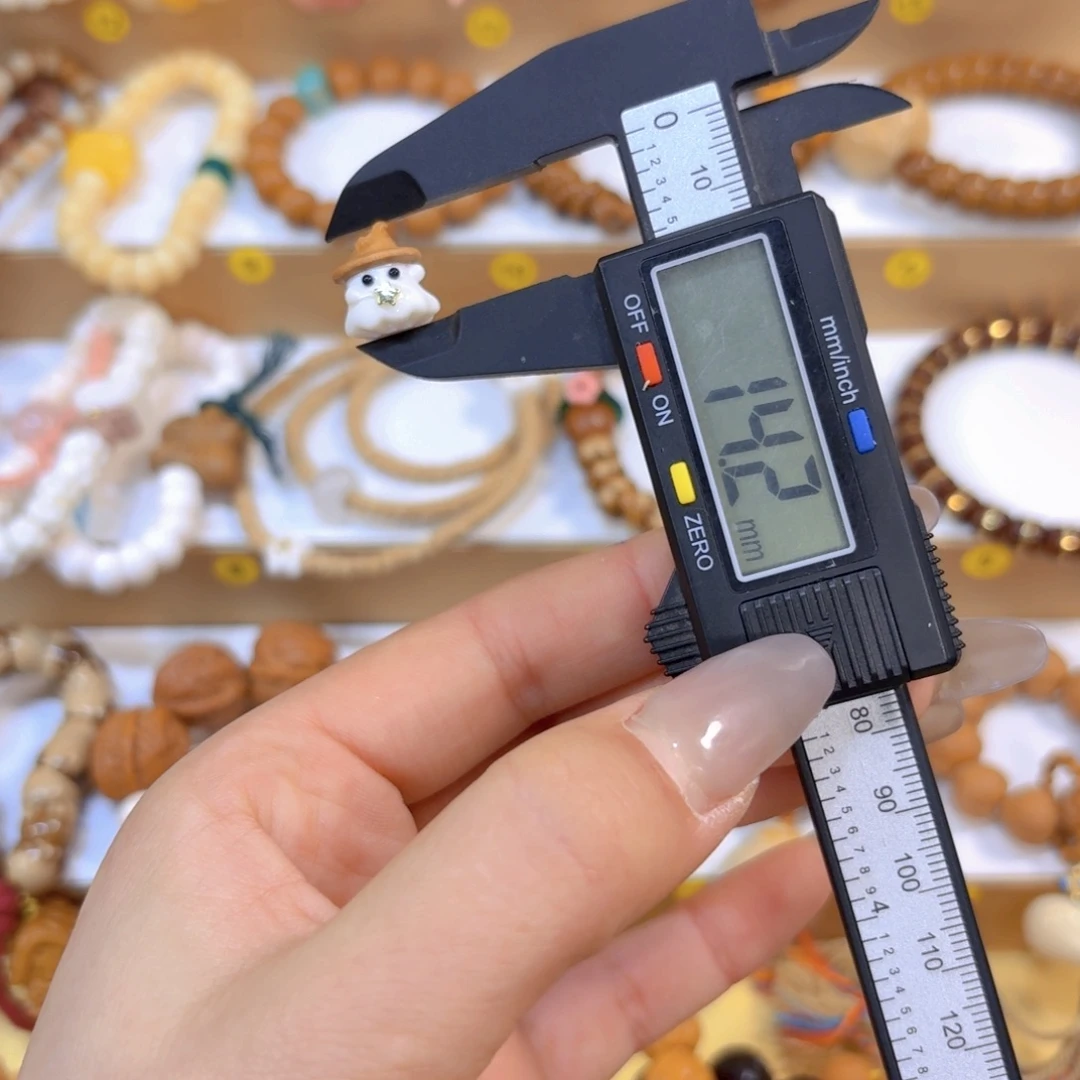 吊坠星月菩提雪人