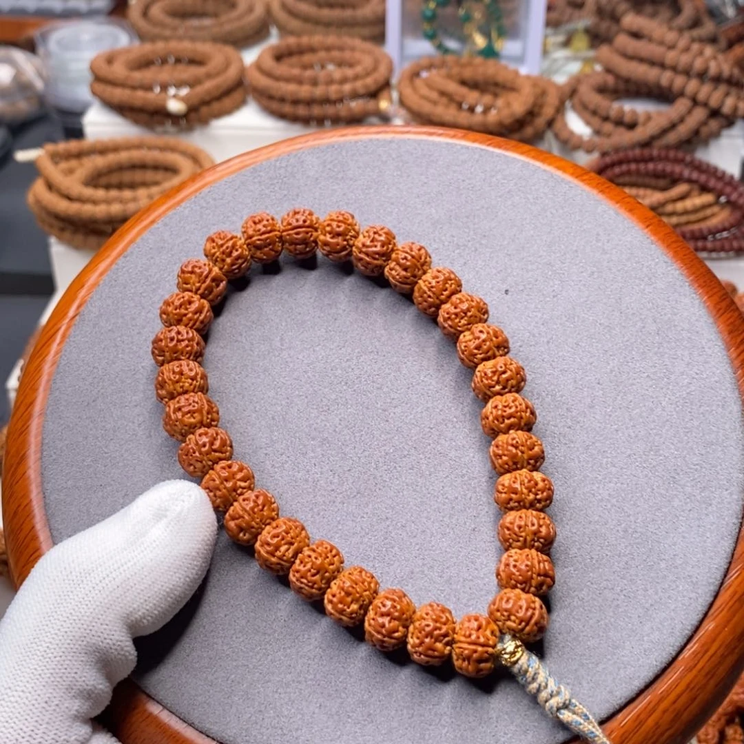 金刚菩提手串五瓣矮桩满肉老树王，尺寸12