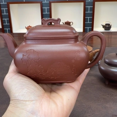 紫砂茶壶源*高枕无忧