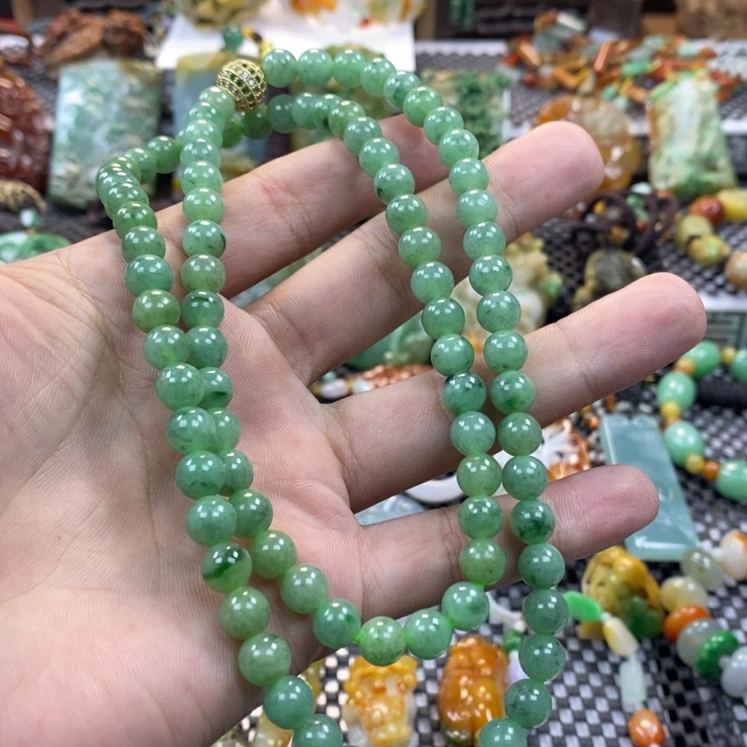 翡翠未镶嵌手链翡翠