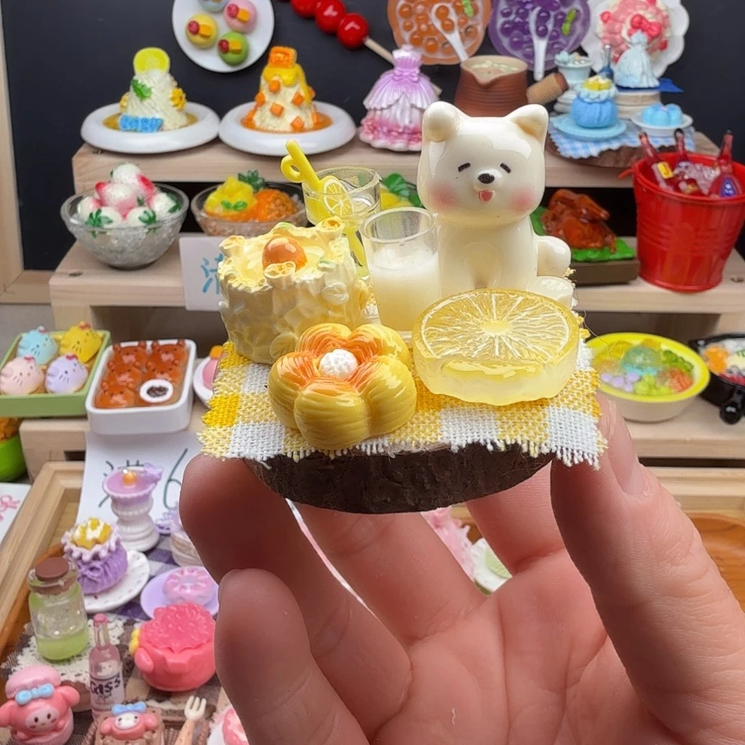 树脂食玩冰箱贴 凭开箱视频售后