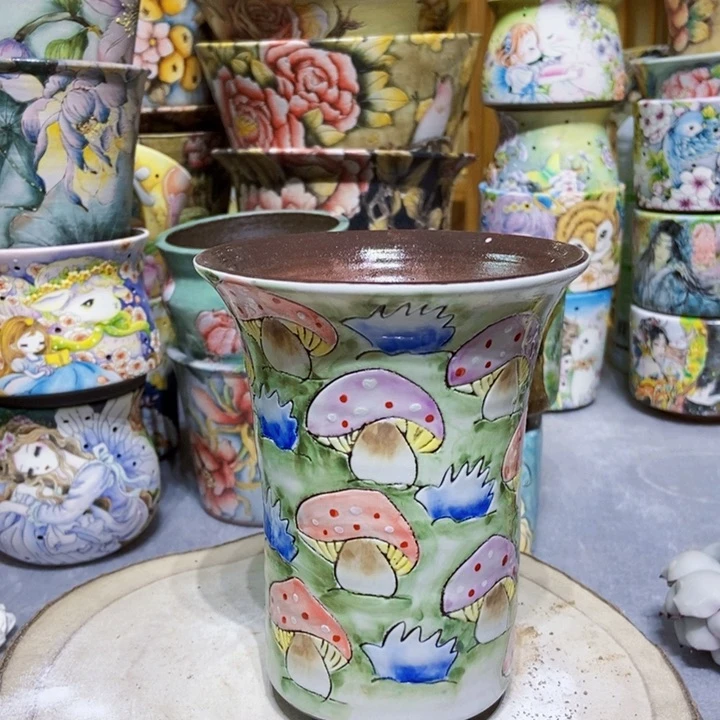 景德镇艺术手绘作品