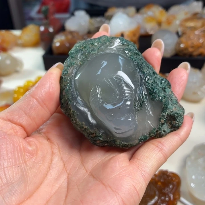未镶嵌吊坠(不含链)玛瑙/玉髓