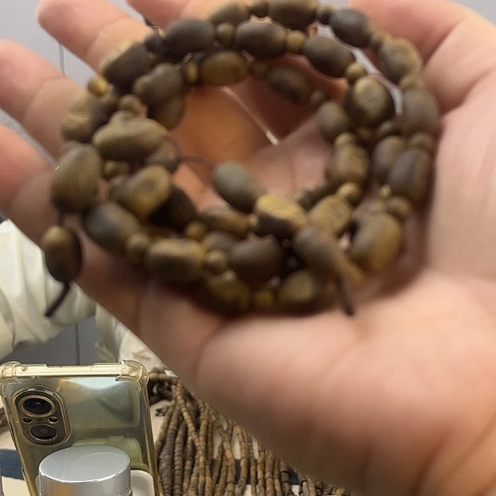 沉香手串棋楠留疤多圈22克 多样性发一件