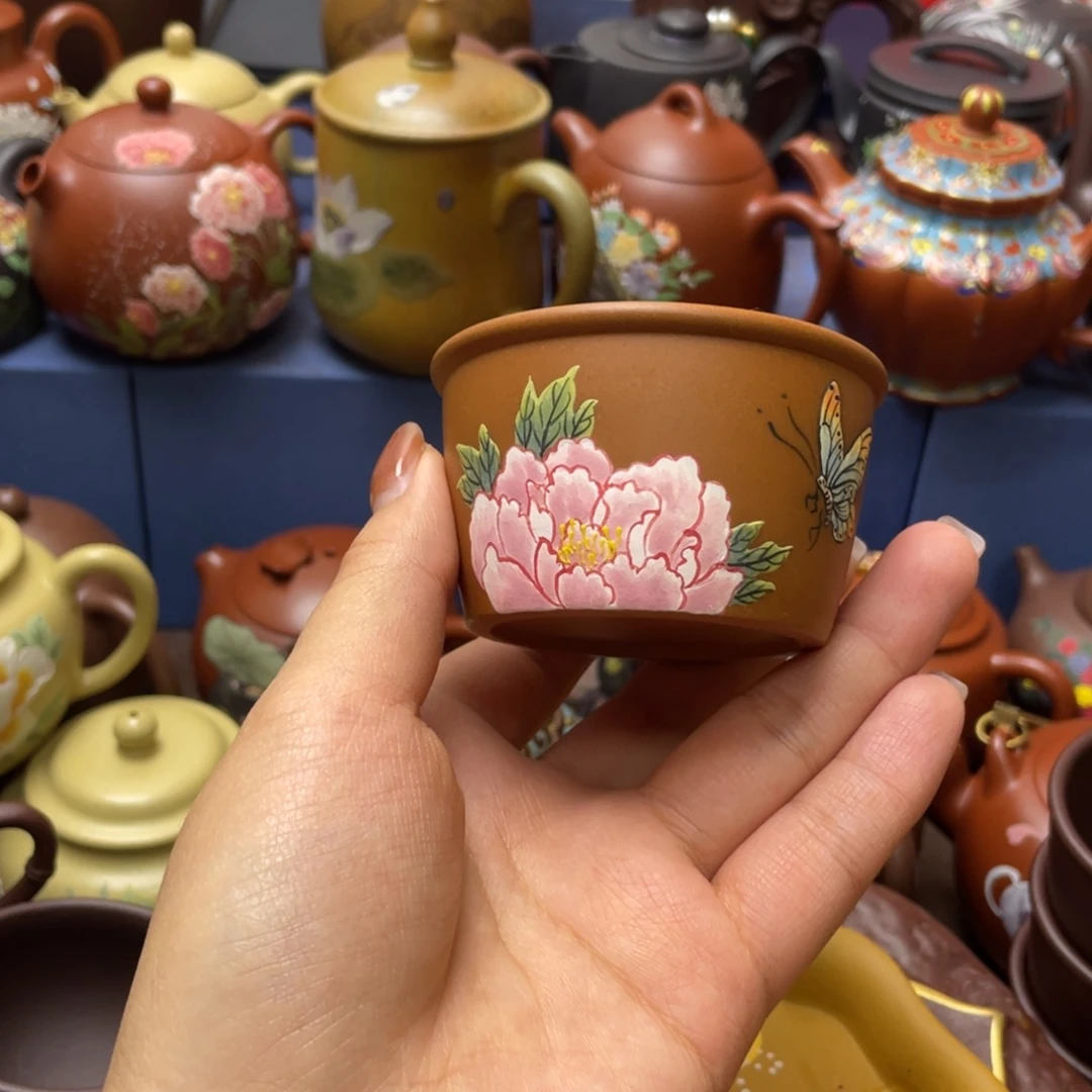 紫砂茶杯紫砂主人杯70cc