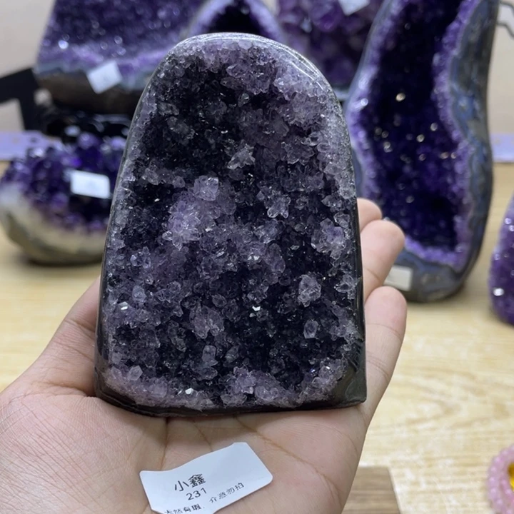 未镶嵌大型摆件（非配饰）紫晶