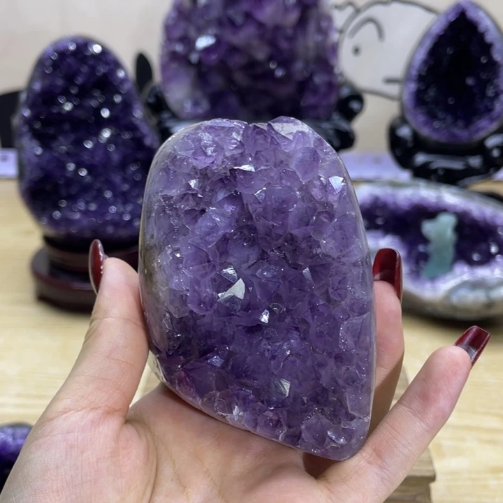 未镶嵌大型摆件（非配饰）紫晶