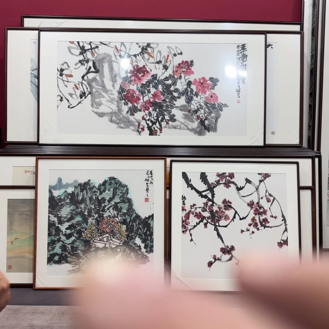 国画手绘作品80/80两副