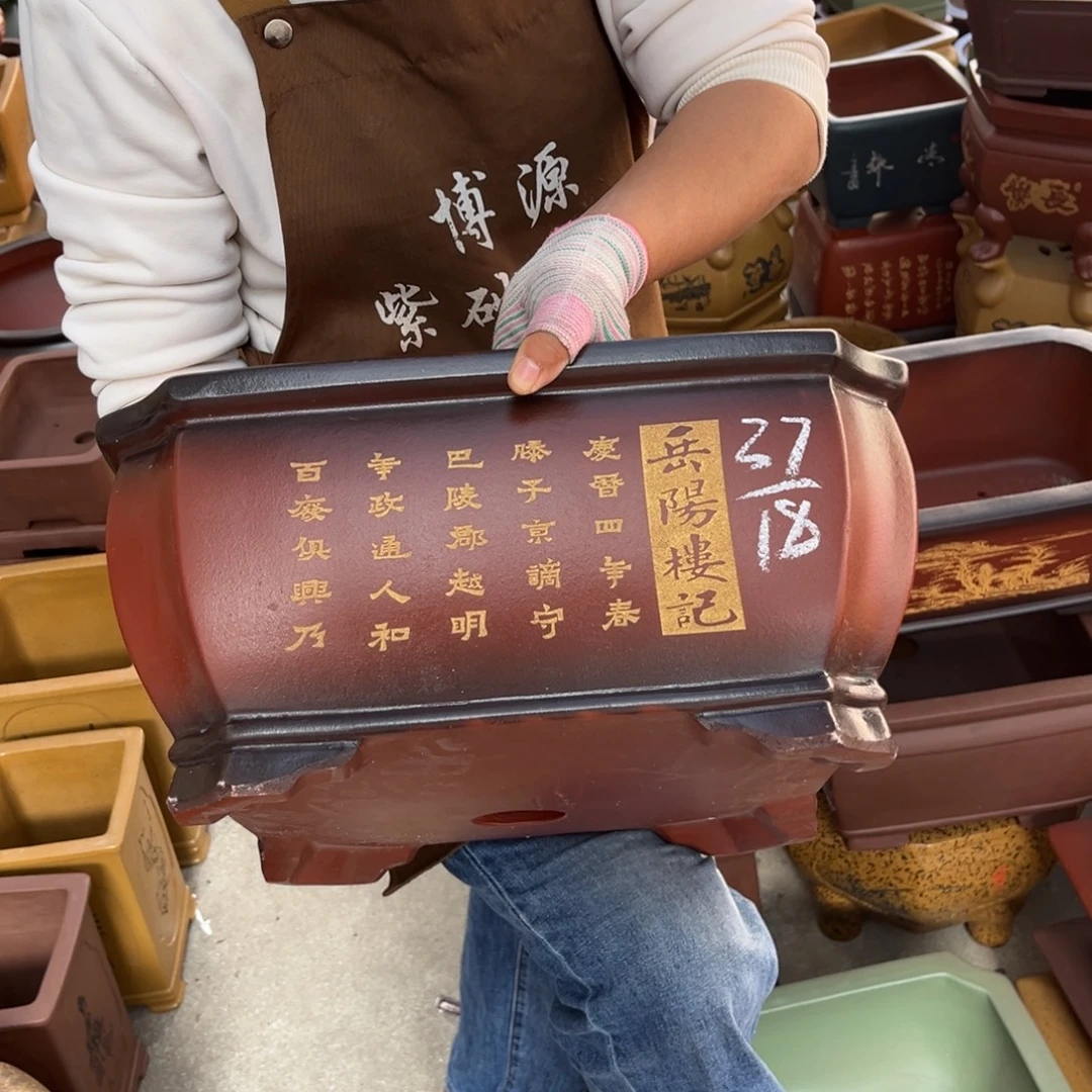 花盆紫砂盆景艺术