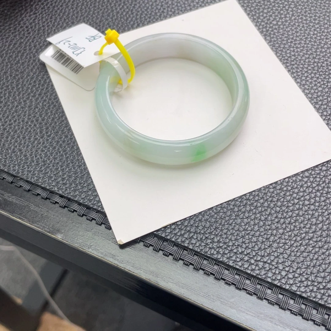 翡翠未镶嵌手镯翡翠手镯53圈