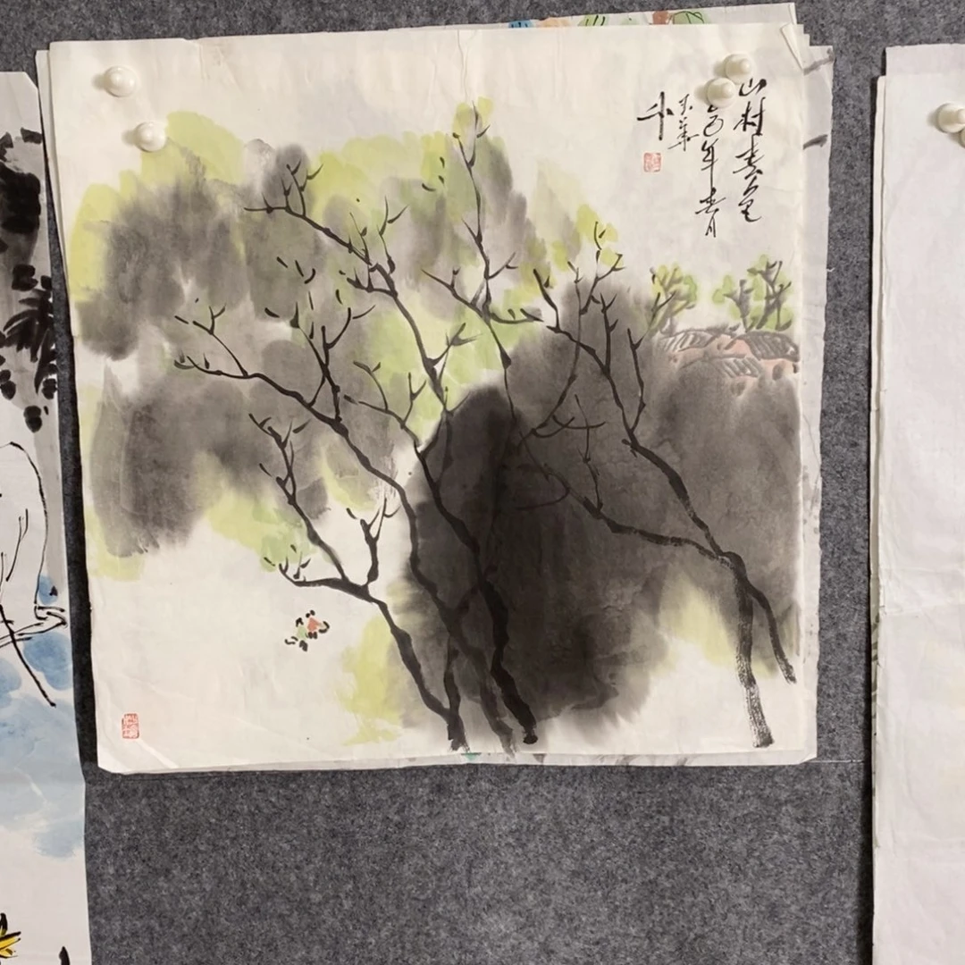 国画手写手绘国画作品41