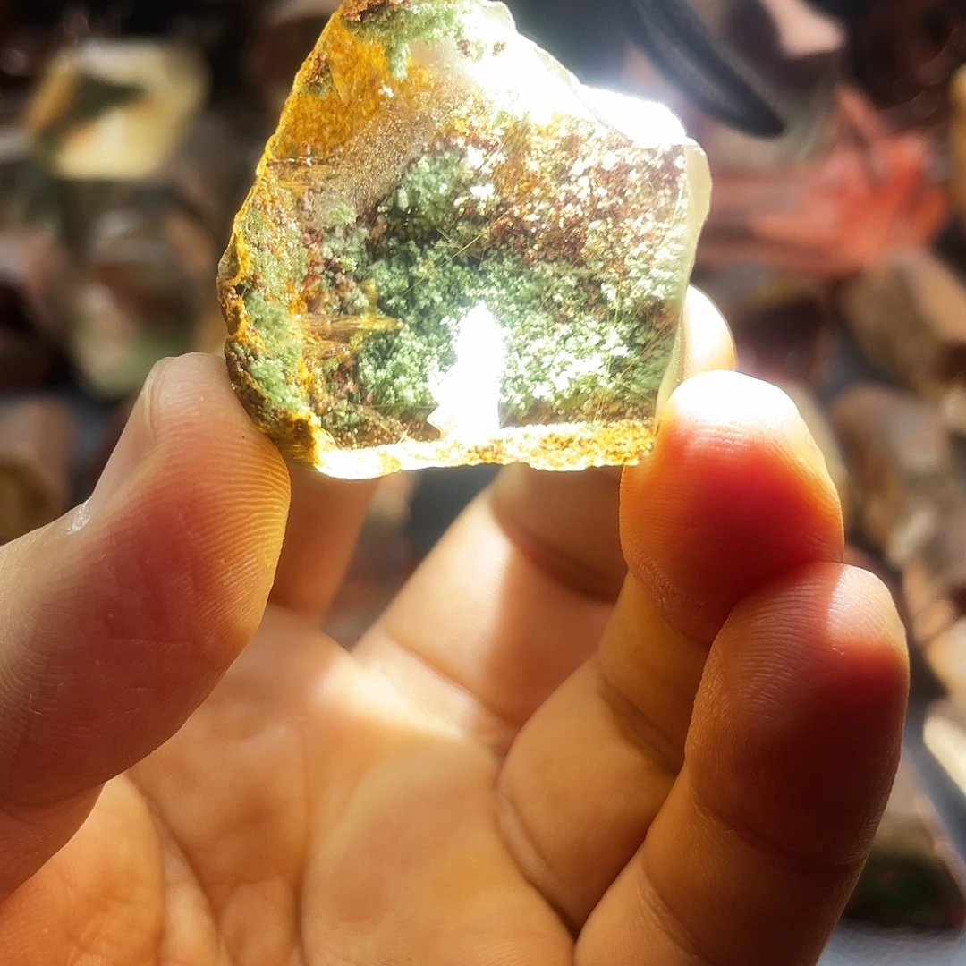 未镶嵌水晶珠宝半成品