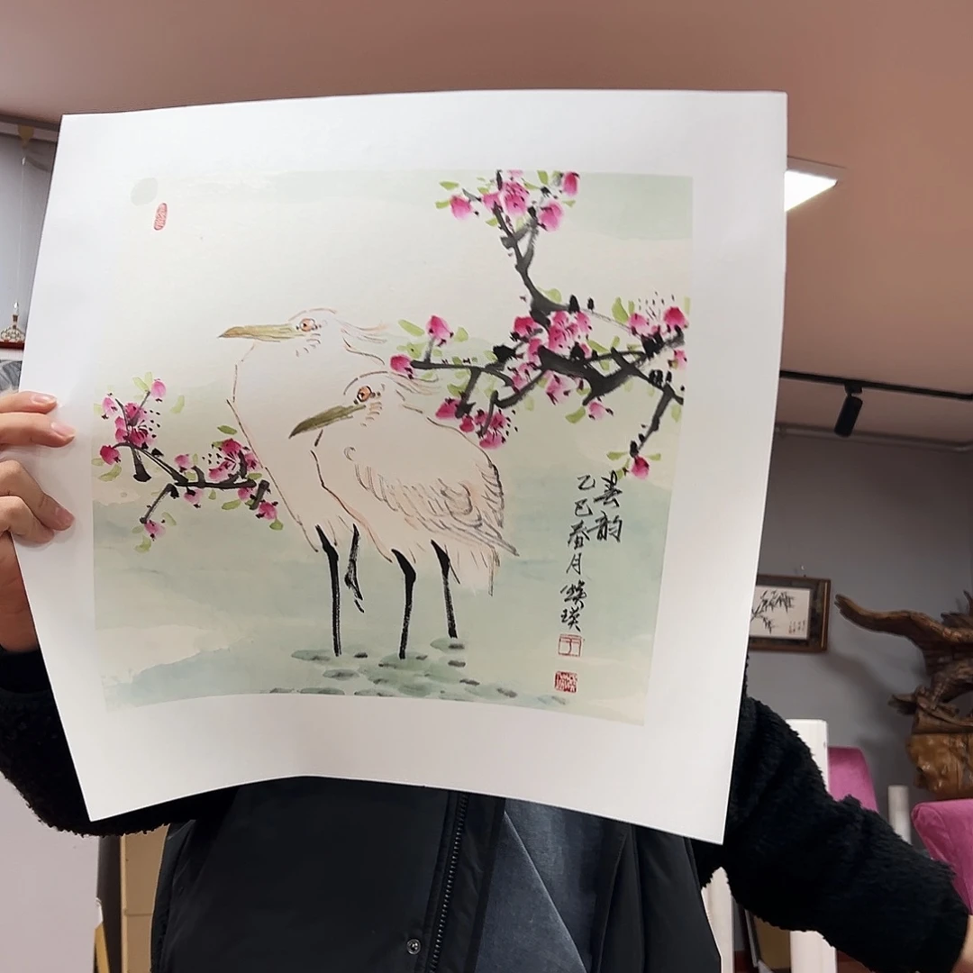 国画于焕瑛亲笔手绘